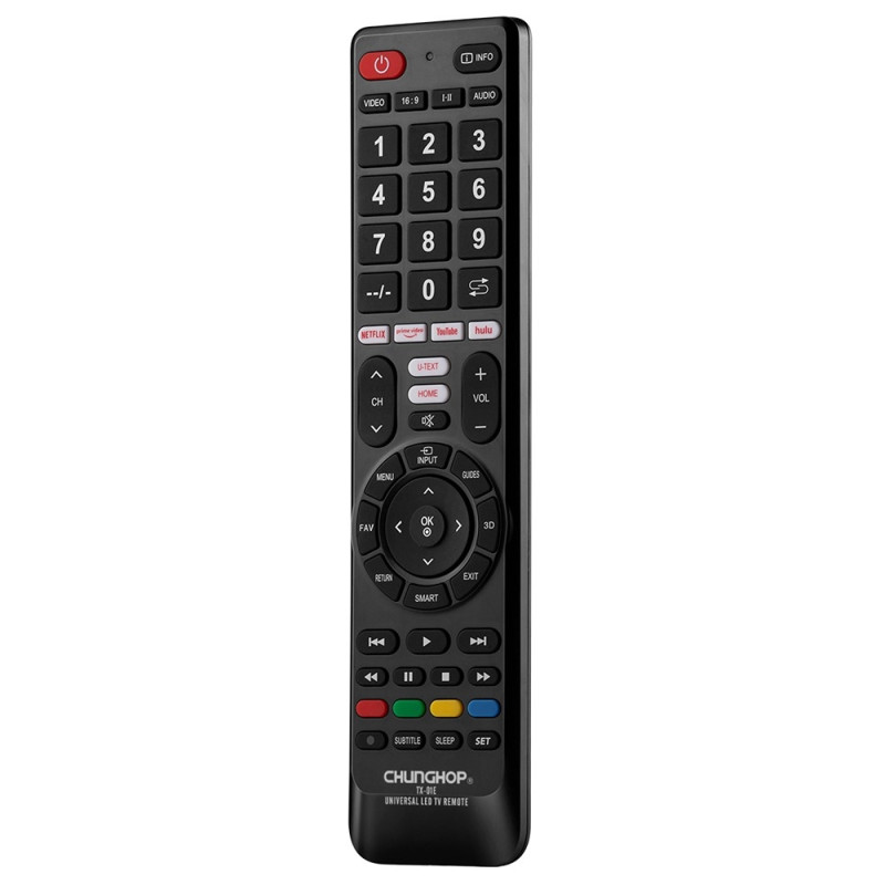 Remote Control CHUNGHOP TX-01E Universal TV Remote Control Replacement