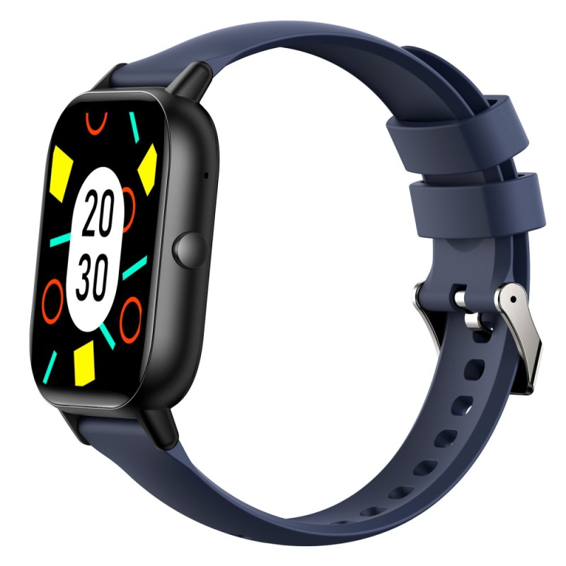 SmartKlocka 2,01" Stor skärm Hälsomonitor Sport Bluetooth Smartwatch - Blå