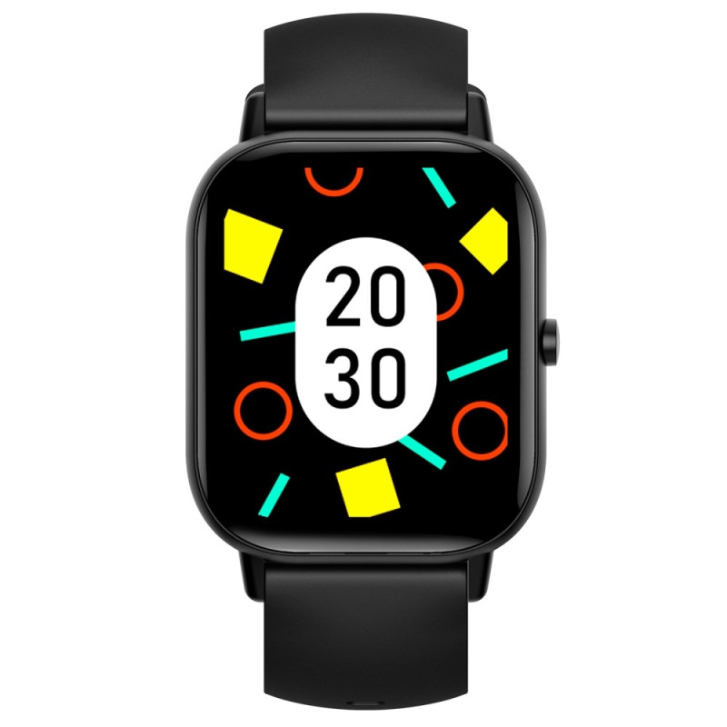 Smart Watch 2.01" Stor skærm Health Monitor Sports Bluetooth Smartwatch - Sort