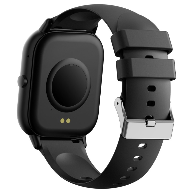 Smart Watch 2.01" Stor skærm Health Monitor Sports Bluetooth Smartwatch - Sort