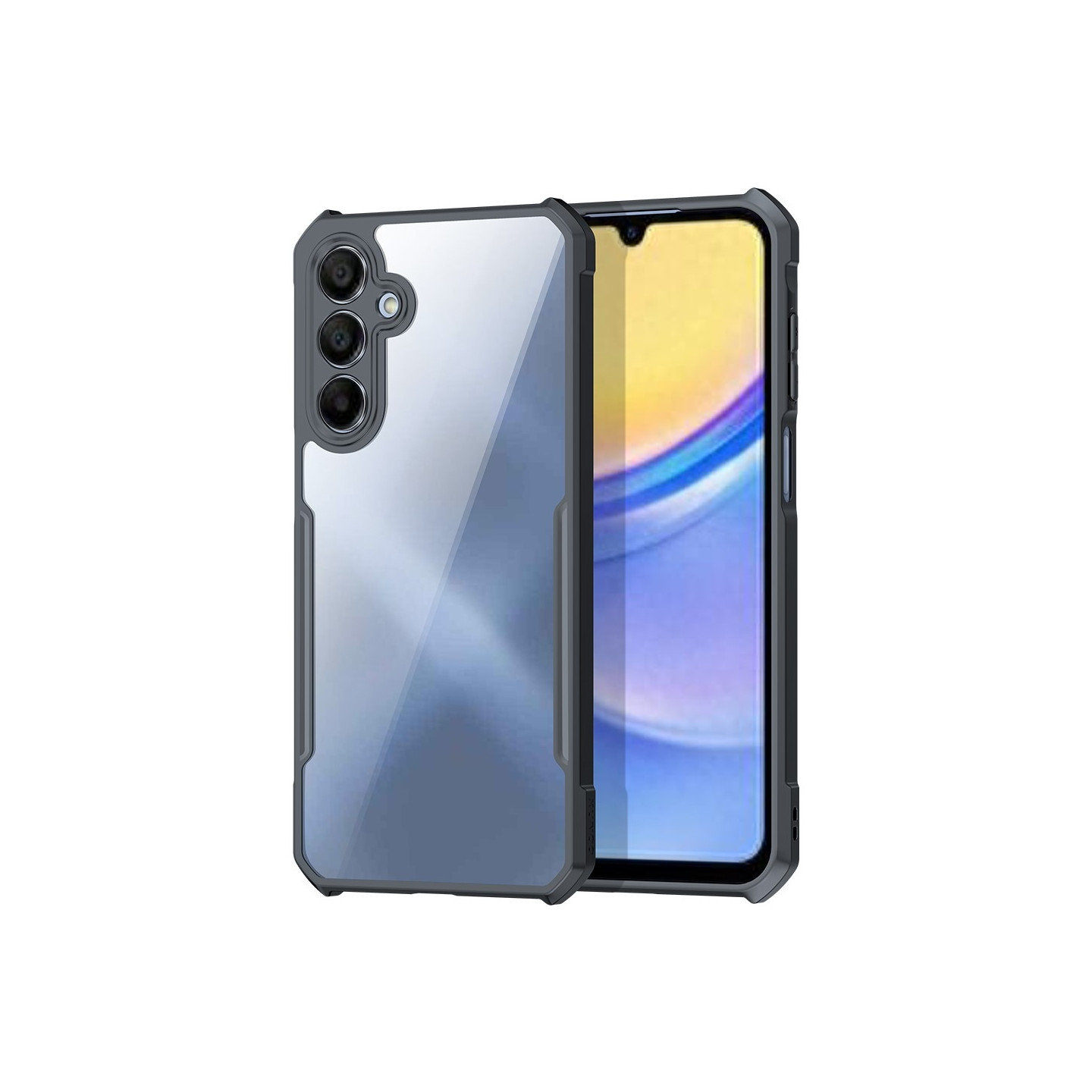 XUNDD bagcover til Samsung Galaxy S25+ akryl+TPU telefonetui