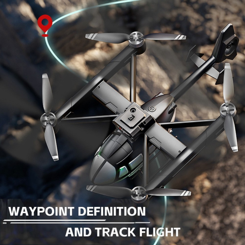 X38 DC-135 Helikopter Drone Kamera Luftfoto Quadcopter 2 batterier