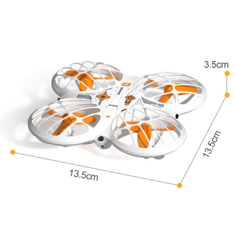 X38 DC-135 helikopteri droonikamera ilmavalokuvanelikopteri 2 paristot