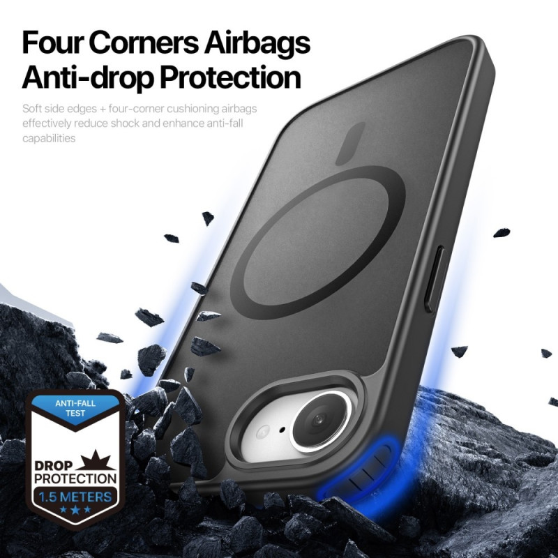 For iPhone 17e / 16e Case Compatible with MagSafe DUX DUCIS Yind Series Matte Case