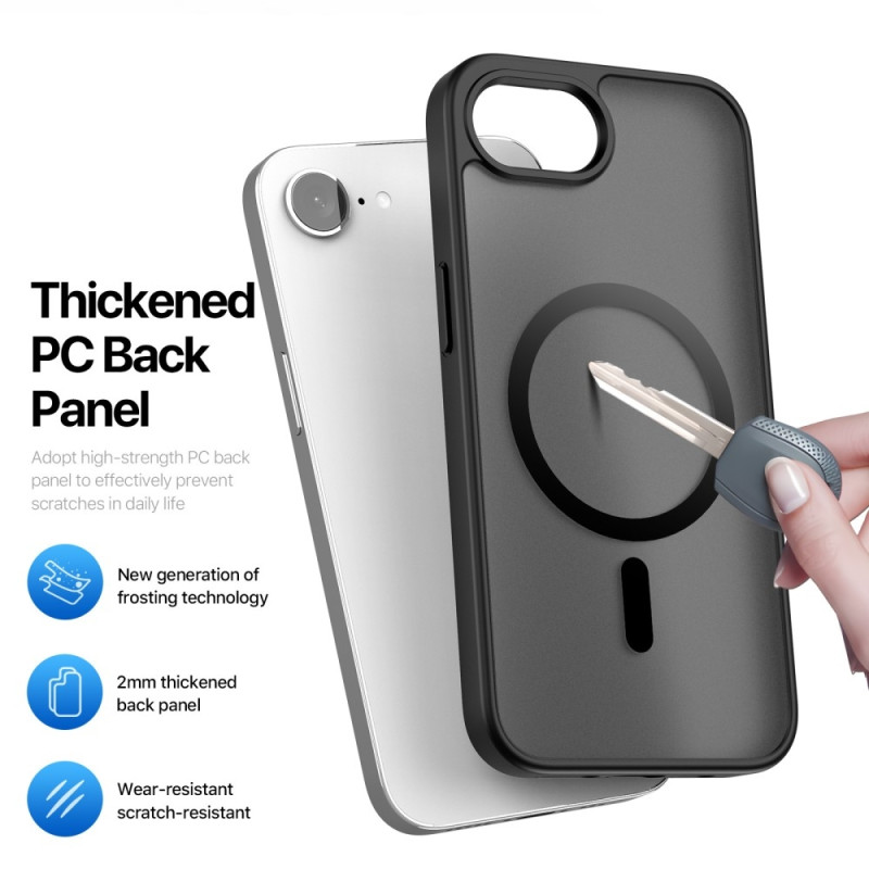 For iPhone 17e / 16e Case Compatible with MagSafe DUX DUCIS Yind Series Matte Case