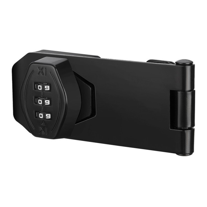 Lås För Skåp Och Dörr Med Lösenord 4 hål 5" Skruv Stöldskydd Enkel Installation