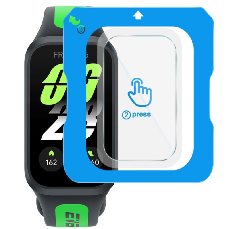 IMAK Xiaomi Smart Band 9 Active / Redmi Band 3 Karkaistua Lasi Näytönsuoja Asennustyökalulla