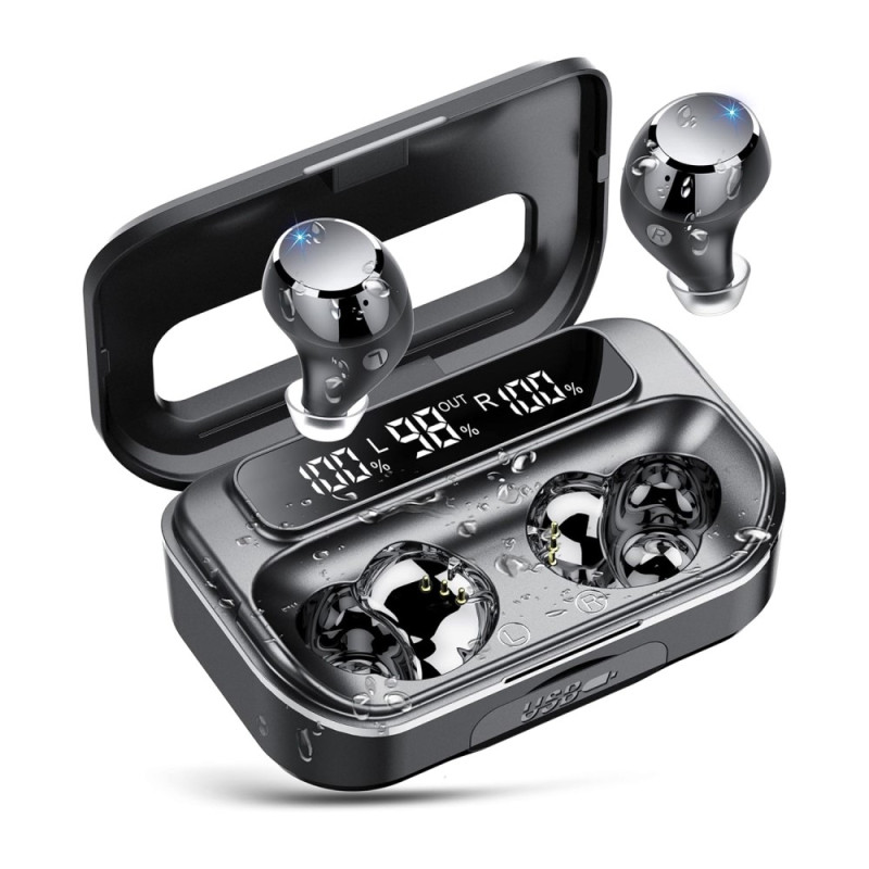 Q26 Bluetooth headset Digital Display In-Ear Trådlösa Hörlurar PowerBankfunktion