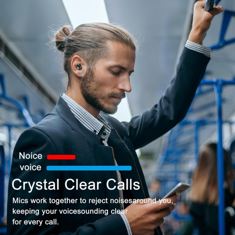 Q26 Bluetooth-kuulokkeet Digitaalinen näyttö In-Ear Langattomat kuulokkeet PowerBank-toiminto