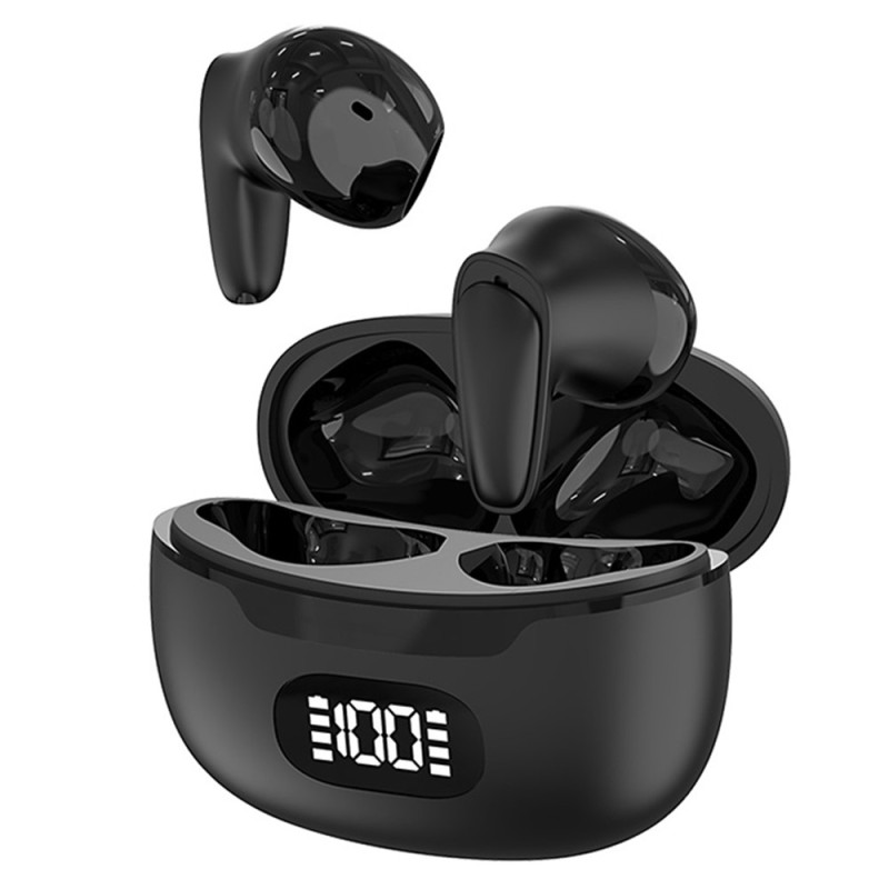 150 språk Oversetter Smart Voice Bluetooth In Ear-hodetelefoner - Svart