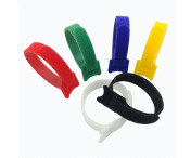 10 st Nylon Magic Tape band Trädgård växt slips band 10x1cm