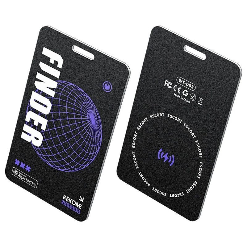 Tag Smart Global Positioning Tracker Card Style Anti-Tap Locator IP68 Vanntett