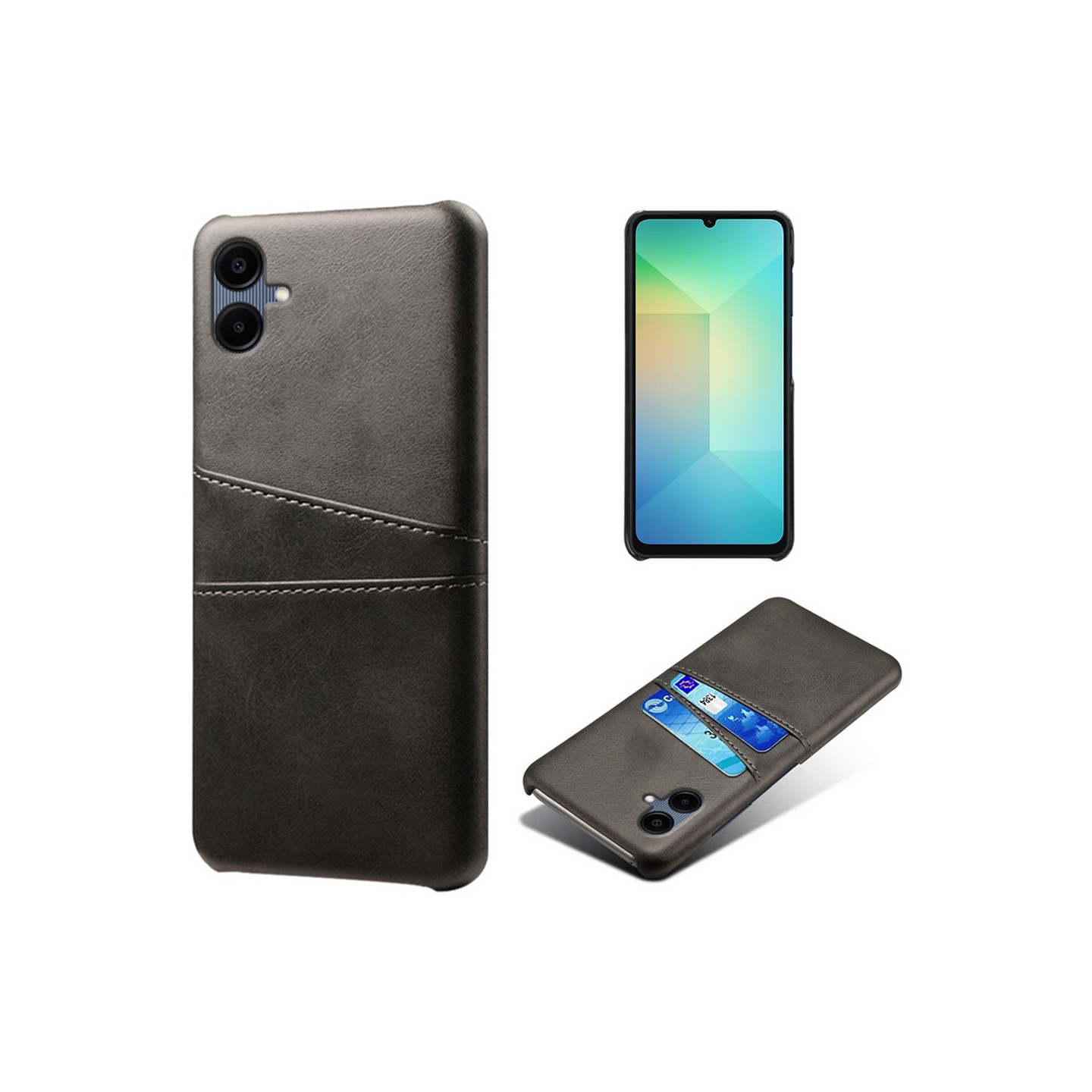 Till Samsung Galaxy A06 Skal med 2 kortplatser