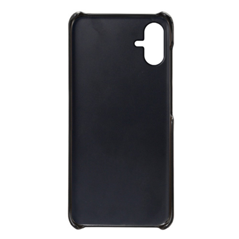 Samsung Galaxy A06 KSQ Pu-Leather Coated Shell Hard Case
