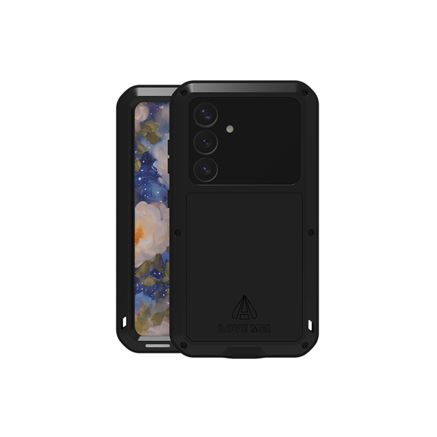 Samsung Galaxy S25 Case Armor suojakotelo Kuori + karkaistu lasi