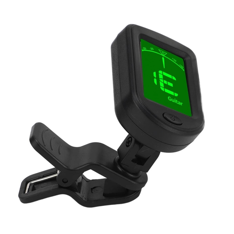 Akustisk gitarr Tuner Bärbar Clip On Tuner för stränginstrument Tuning Tool