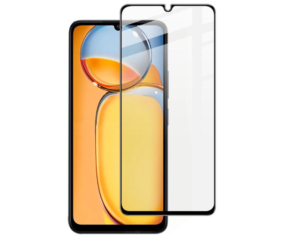 IMAK Pro+ till Xiaomi Redmi 13C 5G Heltäckande Härdat Glas Svart