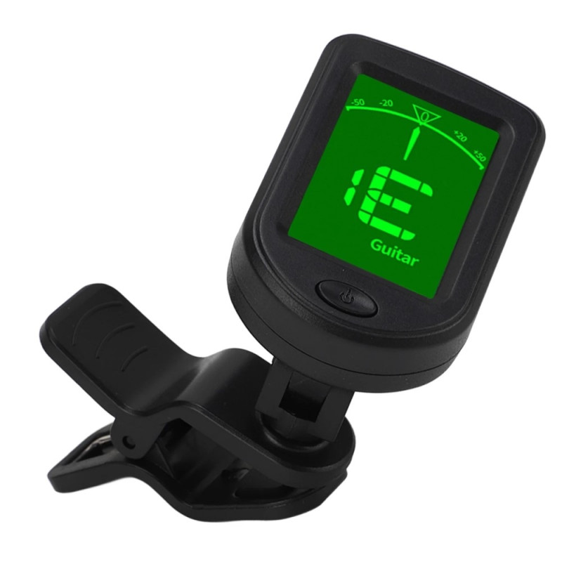 Akustisk gitartuner clip-on-tuner for tuningverktøy for strengeinstrumenter