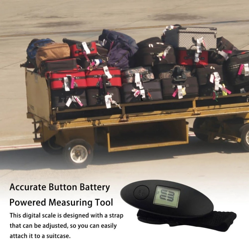 NS-26 50 kg/110 lb bærbar håndholdt bagasjevekt koffertvekt digital
