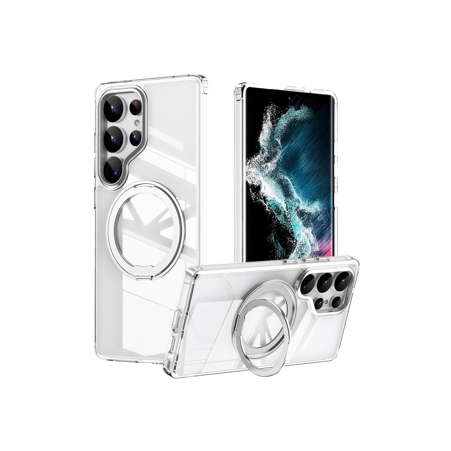 Samsung Galaxy S25 Ultra -puhelimen kuori, yhteensopiva MagSafe-latauksen kanssa