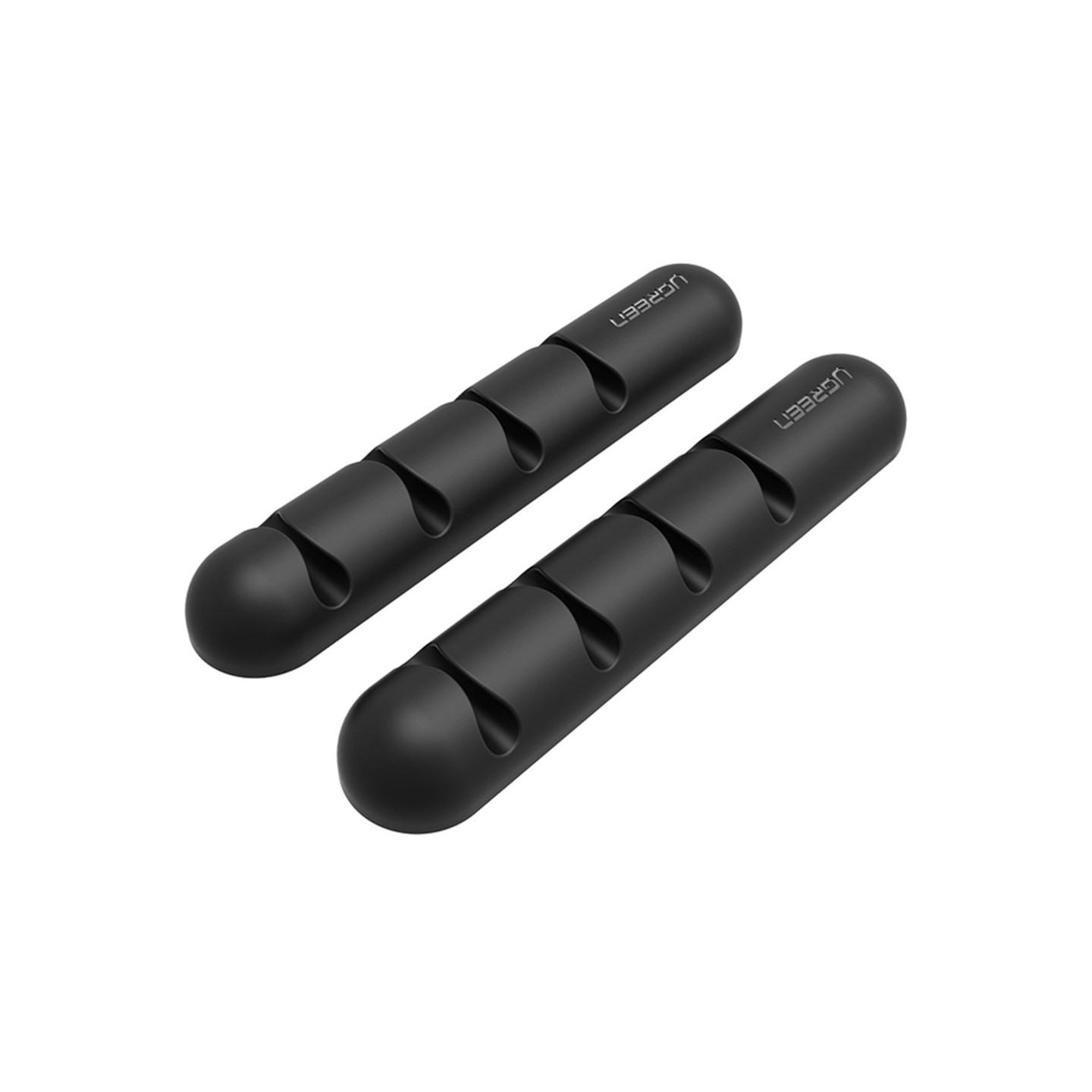 2pcs 4 Slots Self-Adhesive Cable Management Organize Your Cables Cord Holder