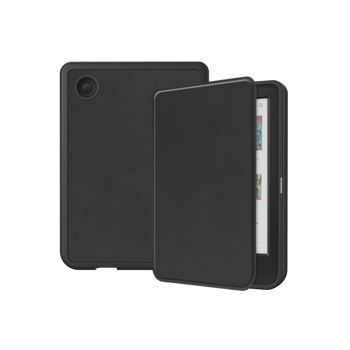 Fodral till Kobo Clara Colour / Clara BW eReader läsplatta - Svart