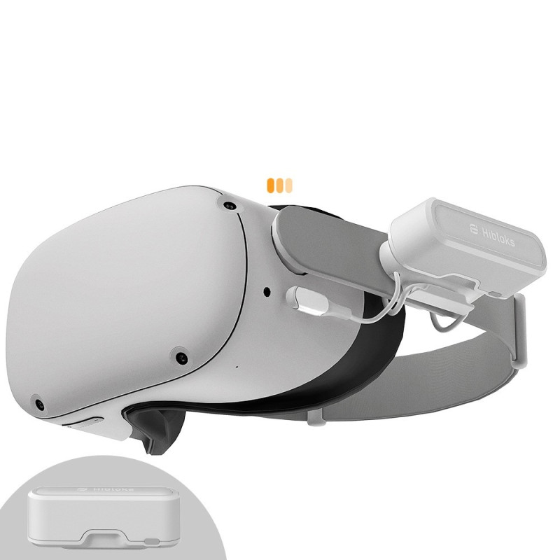 För Pico 2 3 Meta Quest 3 2 Pro 5000mAh Batteripaket Powerbank Bärbar Laddare