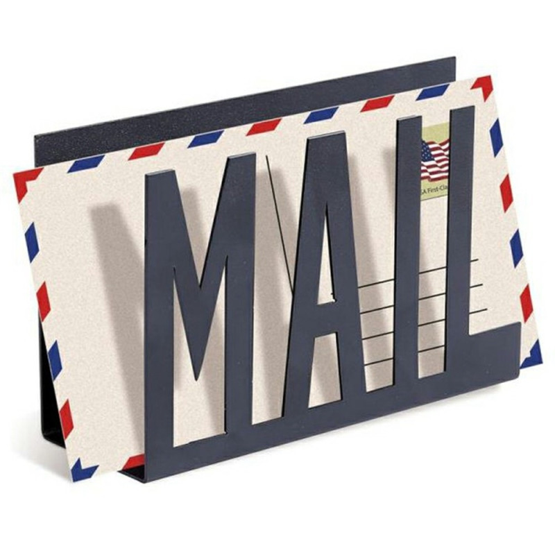 Storage Letter Mail Organizer Metal Mail Organizer Holder Letter Sorter