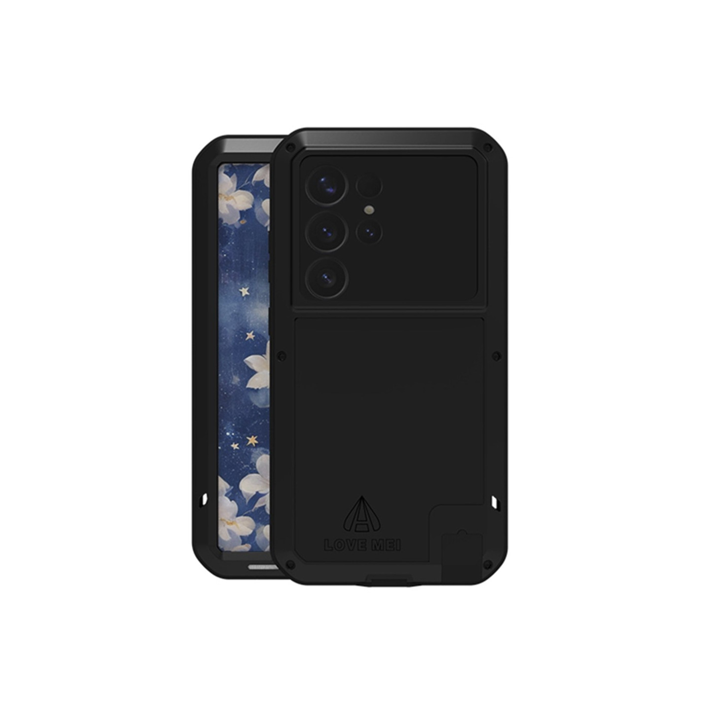 Samsung Galaxy S25 Ultra Fodral Pansar skydd Fodral Skal + härdat glas