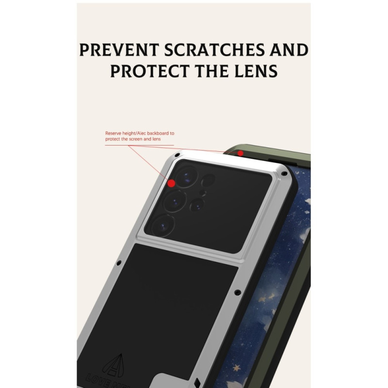 Samsung Galaxy S25 Ultra Case Armor suojakotelo Kuori + karkaistu lasi