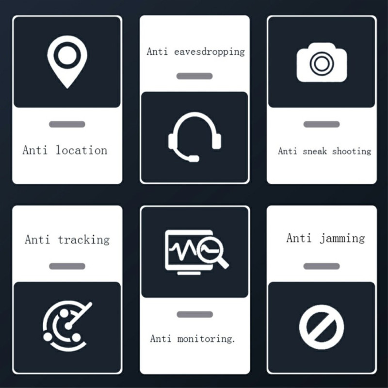 Anti Spy Camera Detector WiFi Locator Signal Scanner Infrarød Skjult kamera Finder Tracker