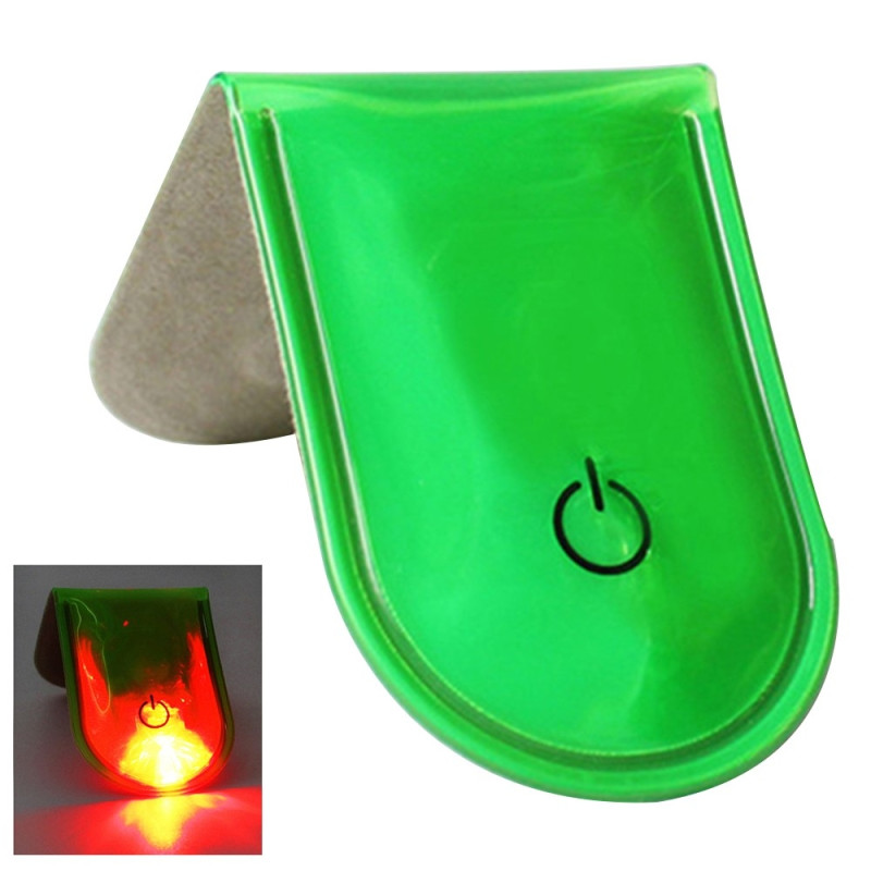 LED-valo Magneettinen klipsi Turvallinen Juoksu Yö Camping Aktiviteetit
