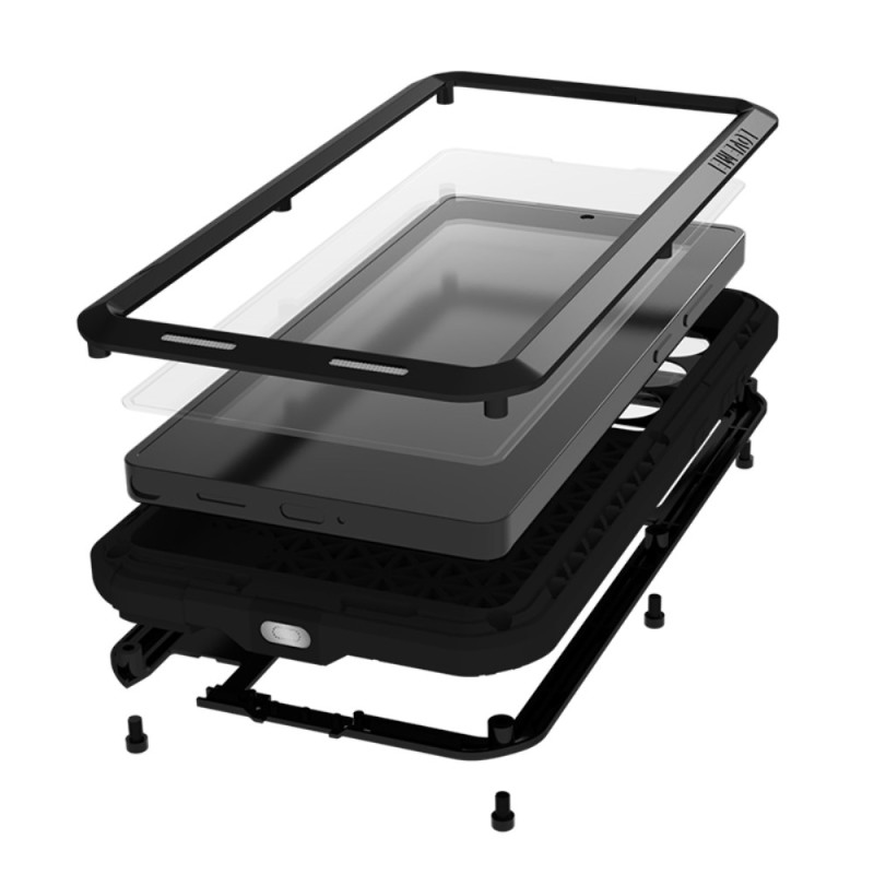 Samsung Galaxy S25+ (Plus) Fodral Pansar skydd Fodral Skal + härdat glas