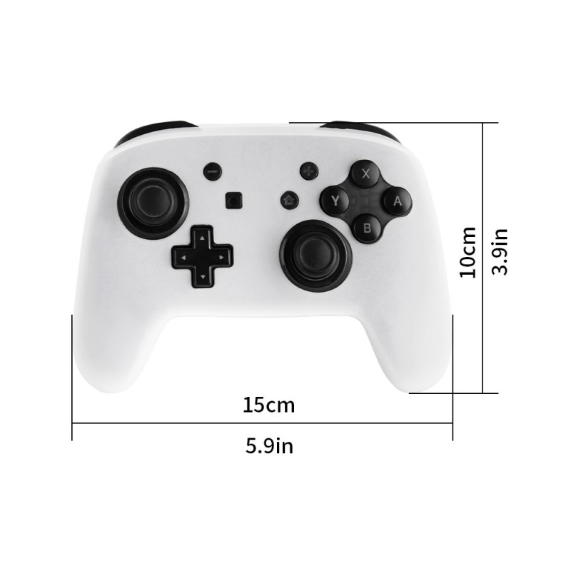 Compatible with Nintendo Switch Pro Controller Case Silicone - Transparent