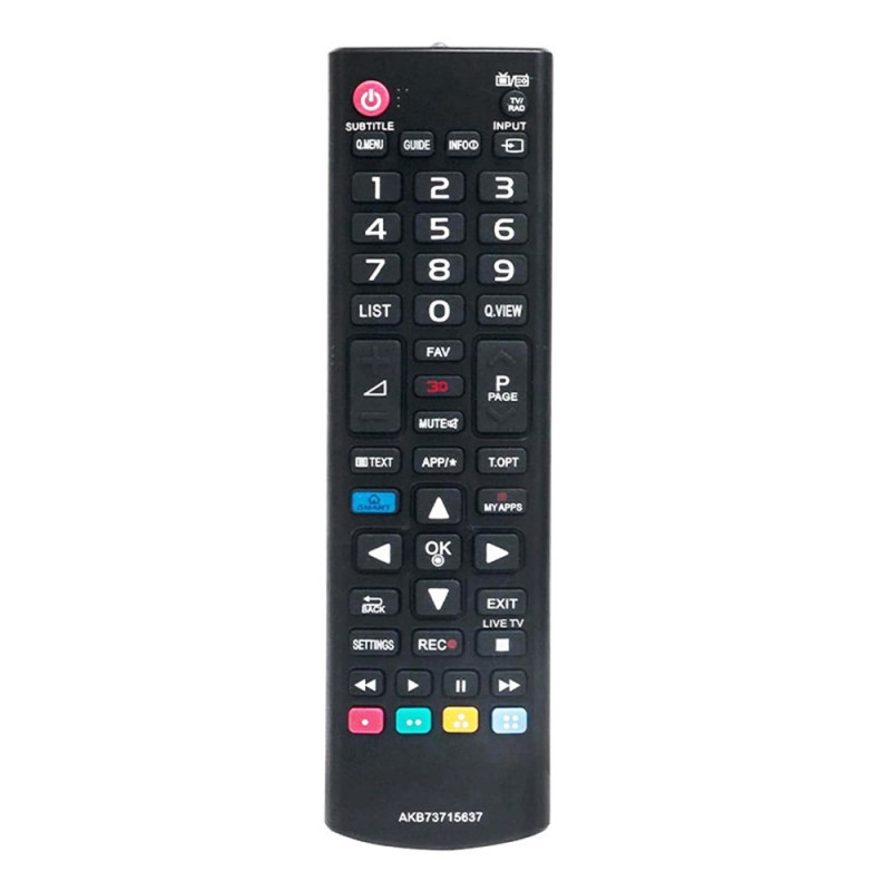 TV fjernkontroll Erstatning for AKB73715637 For LG TV