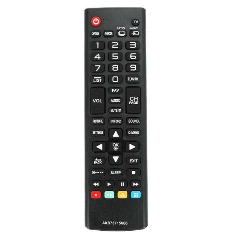 TV fjärrkontroll Ersättning för AKB73715608 För LG TV