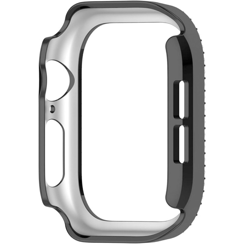 Kellosarjalle 10, 42 mm:n kotelon kansikehys Bling tekojalokivisisustus - musta