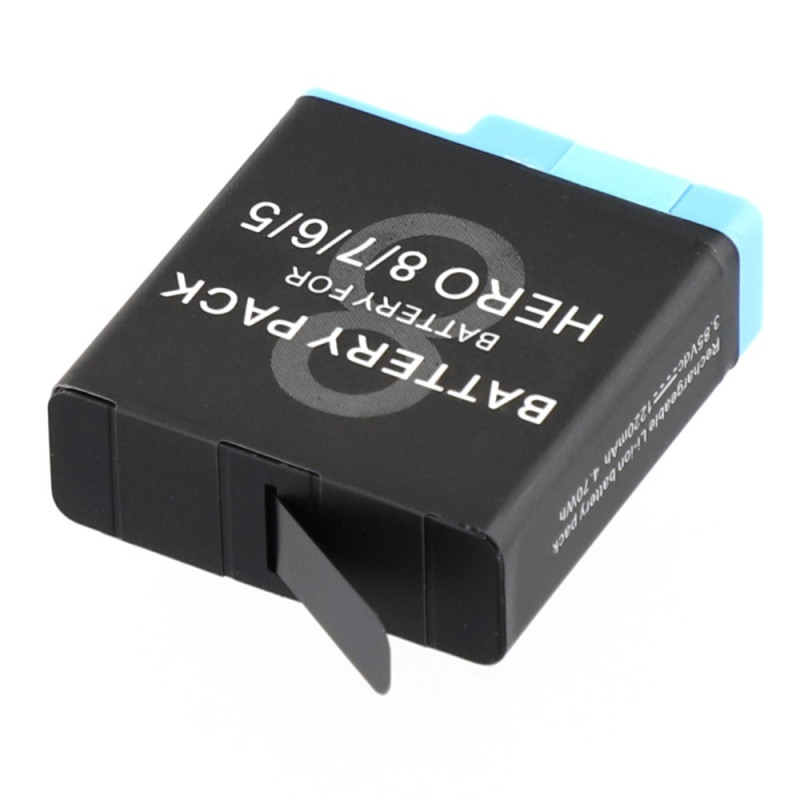 Batteri for GoPro Hero 8 3,85V 1220mAh AHDBT-801 erstatningsbatteri