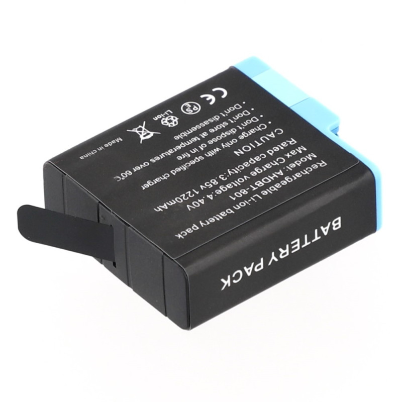 GoPro Hero 8 3.85V 1220mAh AHDBT-801 vaihtoakun akku