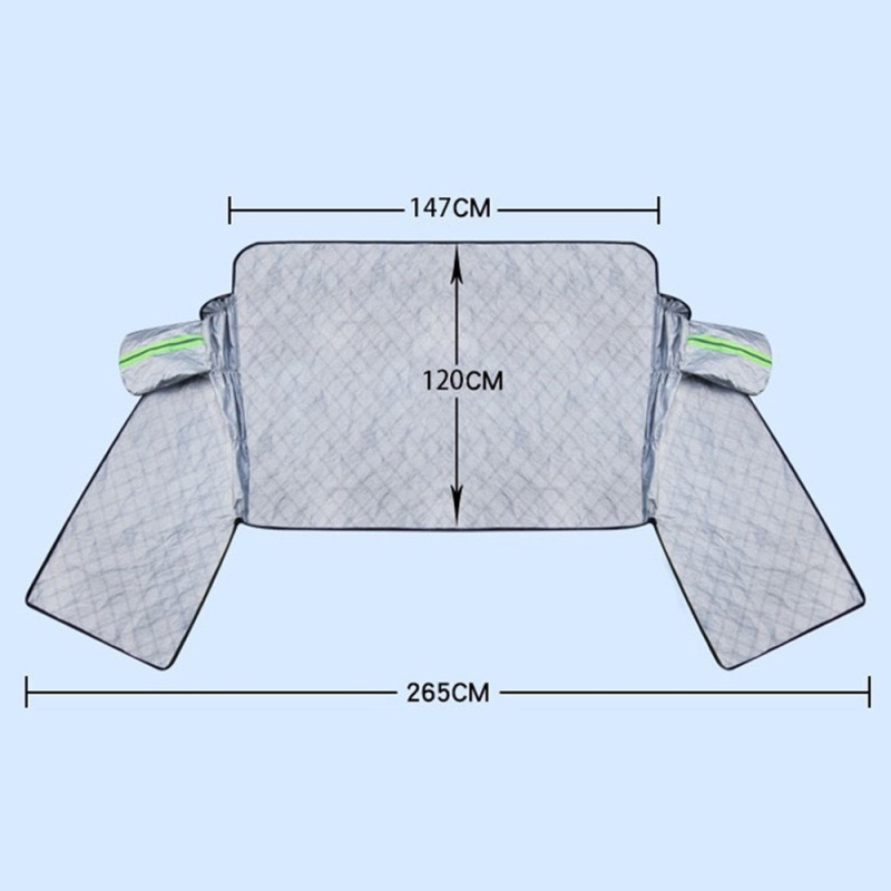 Bilbeskyttelse Frontrute Magnetisk issnø Bilfrontrutebeskyttelse Shield Frost Guard: M