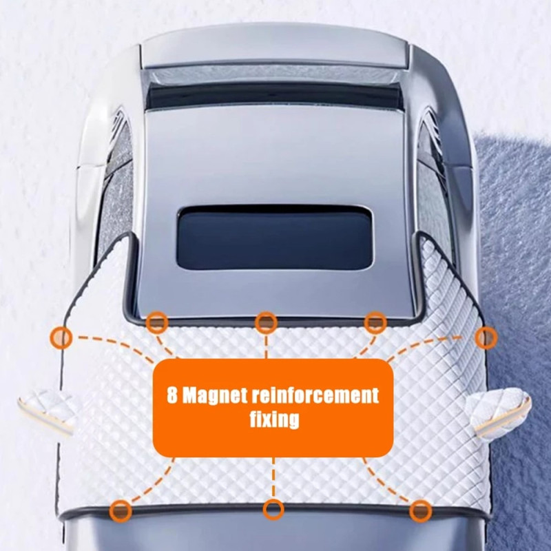Car Protection Windscreen Magnetic Ice Snow Car Protector Shield Frost Guard: M