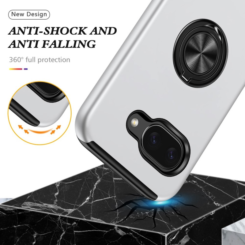 For Google Pixel 9A Finger Ring Kickstand Hybrid Case