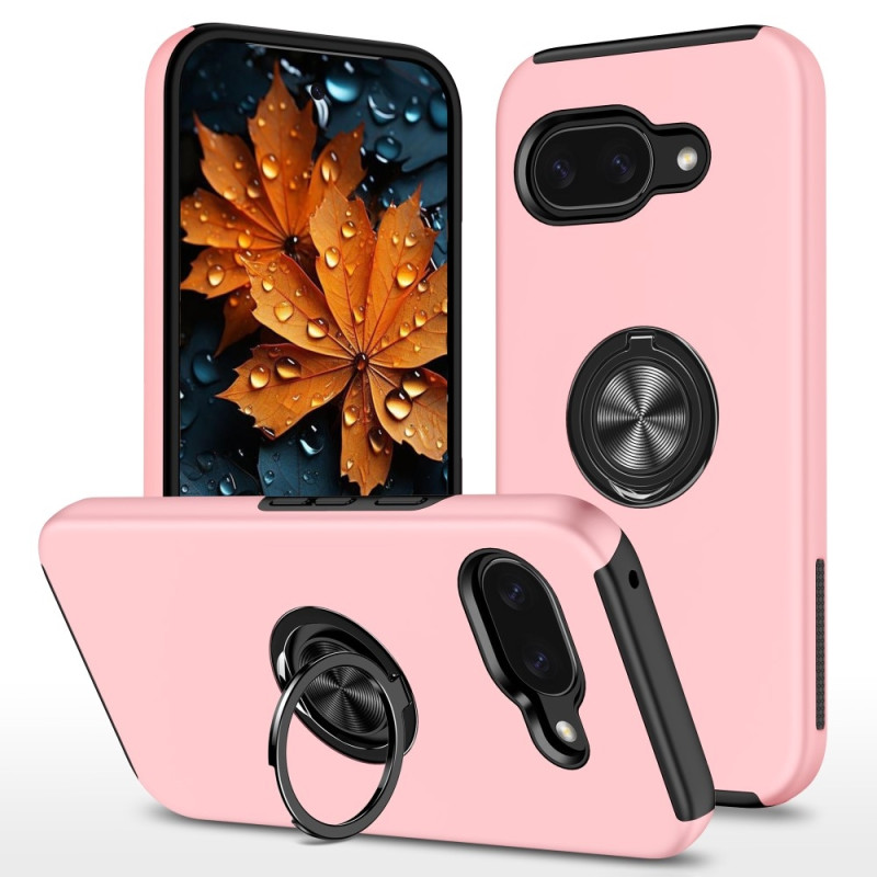 Til Google Pixel 9A Fingerring Kickstand Hybrid Taske