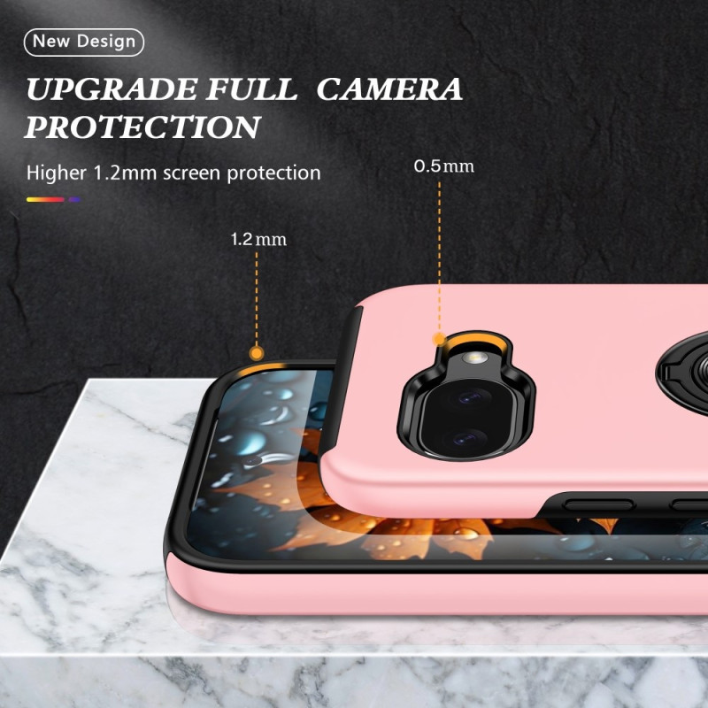 For Pixel 9A Hybrid Deksel med Fingerring