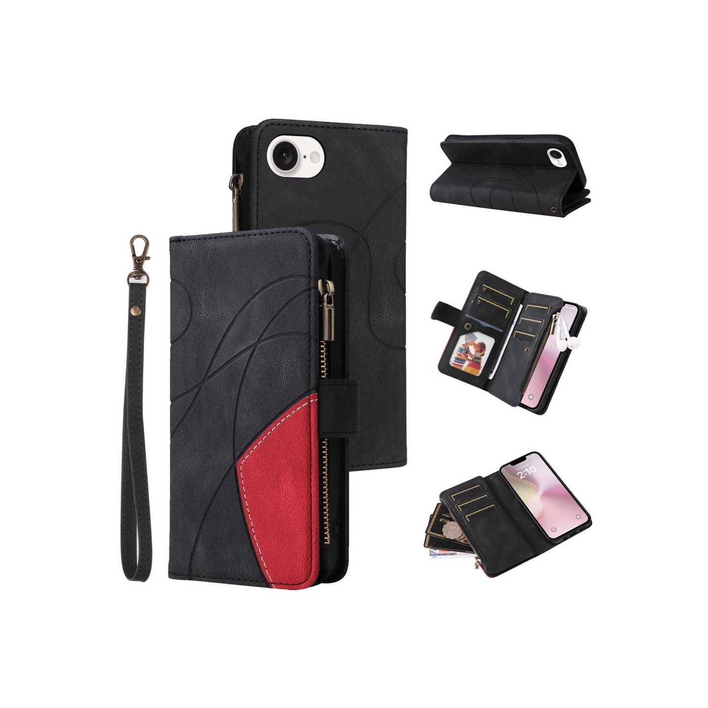 KT Multi-function Series-5 For iPhone 17e / 16e Phone Case