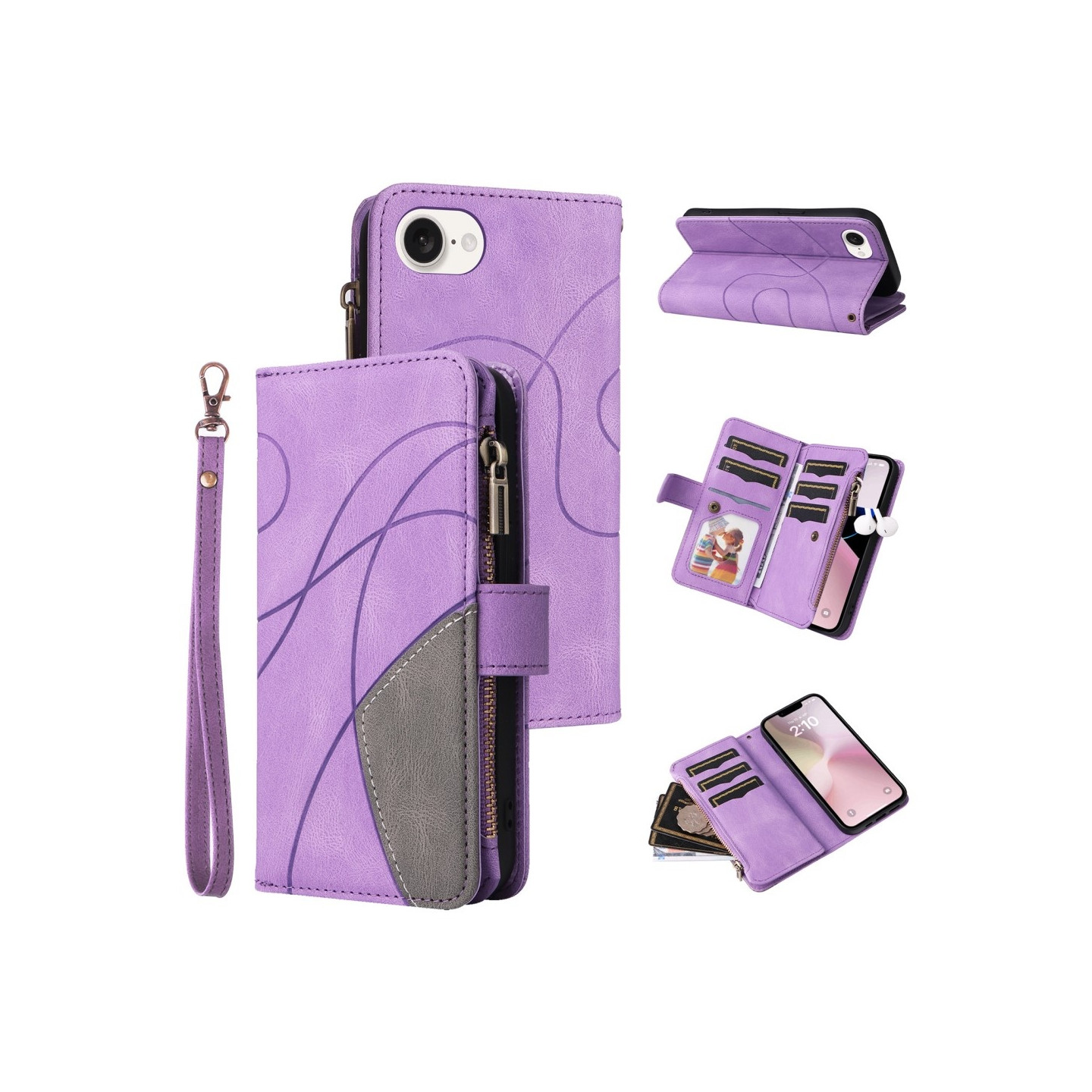 KT Multi-function Series-5 For iPhone 17e / 16e Phone Case