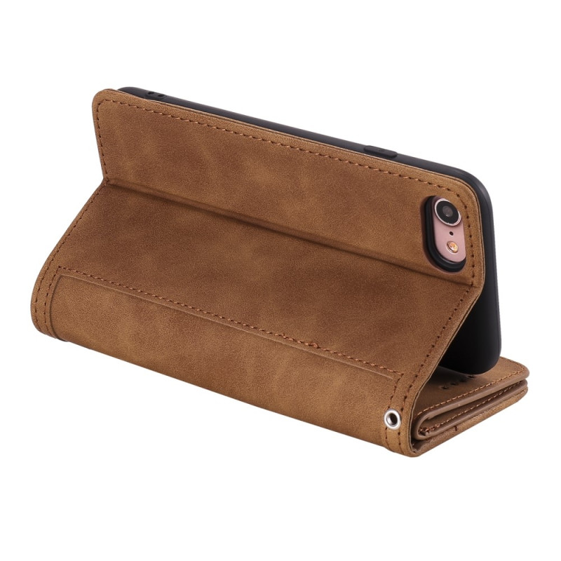 iPhone 17e / 16e Kuori Vetoketjutaskulla ja 9 Korttipaikalla