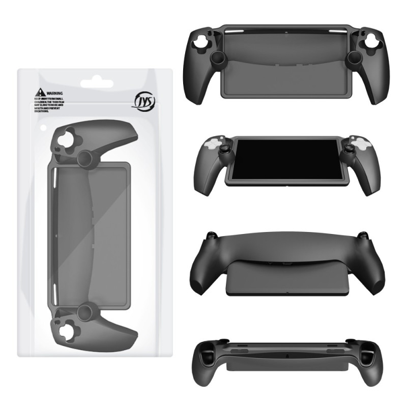 Silikon Skal Fodral för PS5 Portal Handheld Game Console Shockproof - Svart