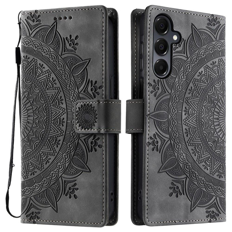 For Samsung Galaxy A26 Wallet Case Cover Shell Mandala Flower Pattern