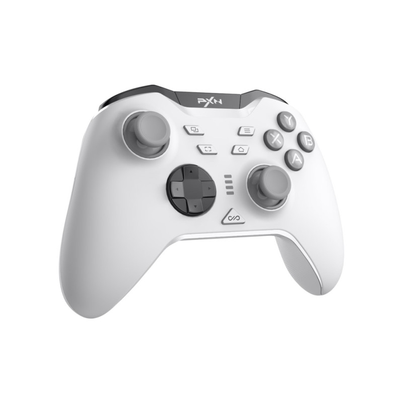 Bluetooth trådlös spelkontroll med mottagare Kompatibel med Steam PC Android iOS Nintendo Switch - Vit